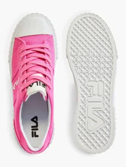 Pink Platform Canvas Sneaker