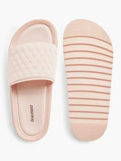 Pink Slipper Quilted