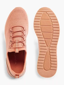 Salmon-Colored Slip-On
