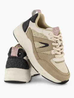 Sand-Colored Chunky Sneaker