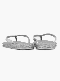Silver Flip-Flops