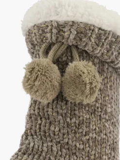 Taupe House Sock 36-41