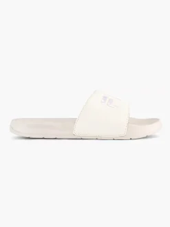 White Bath Slippers