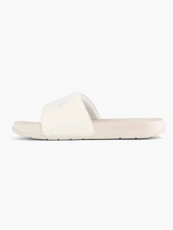 White Bath Slippers