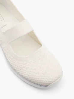 White Comfort Slip-On