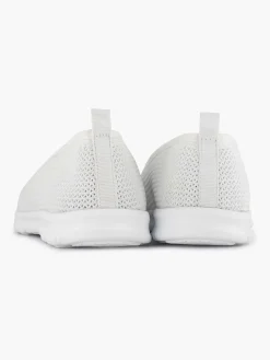 White Comfort Slip-On