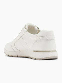 White Leather Comfort Sneaker
