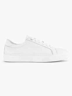 White Leather Sneaker