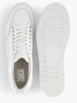 White Leather Sneaker