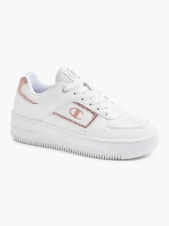 White Low Cut Shoe Foul Platform