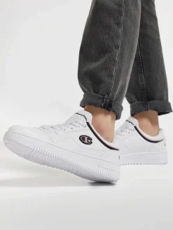 White Low Cut Shoe Rebound