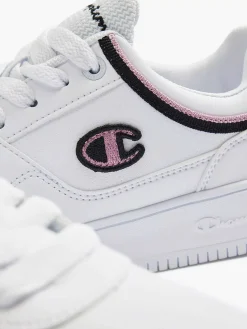 White Low Cut Shoe Rebound