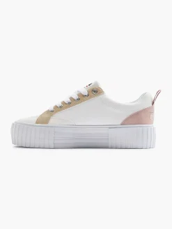 White Platform Sneaker