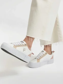 White Platform Sneaker