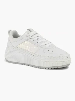 White Platform Sneaker
