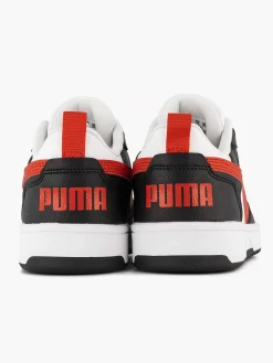 White Puma Rebound V6 Lo Jr