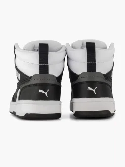 White Puma Rebound V6 Mid Jr