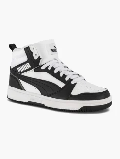 White Puma Rebound V6 Mid Jr