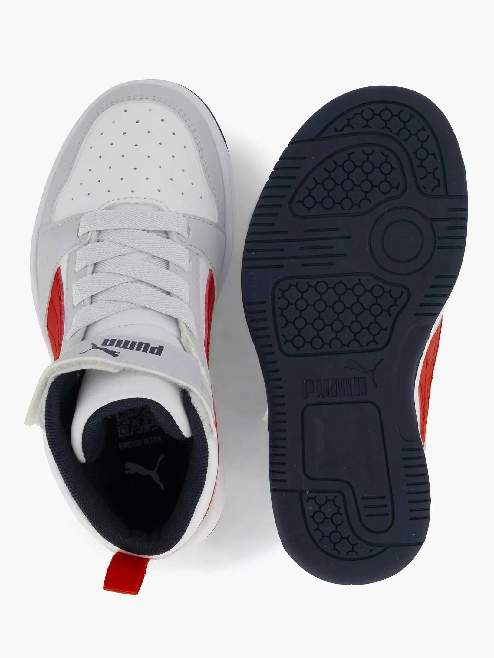 White Puma Rebound V6 Mid Ac+ Ps