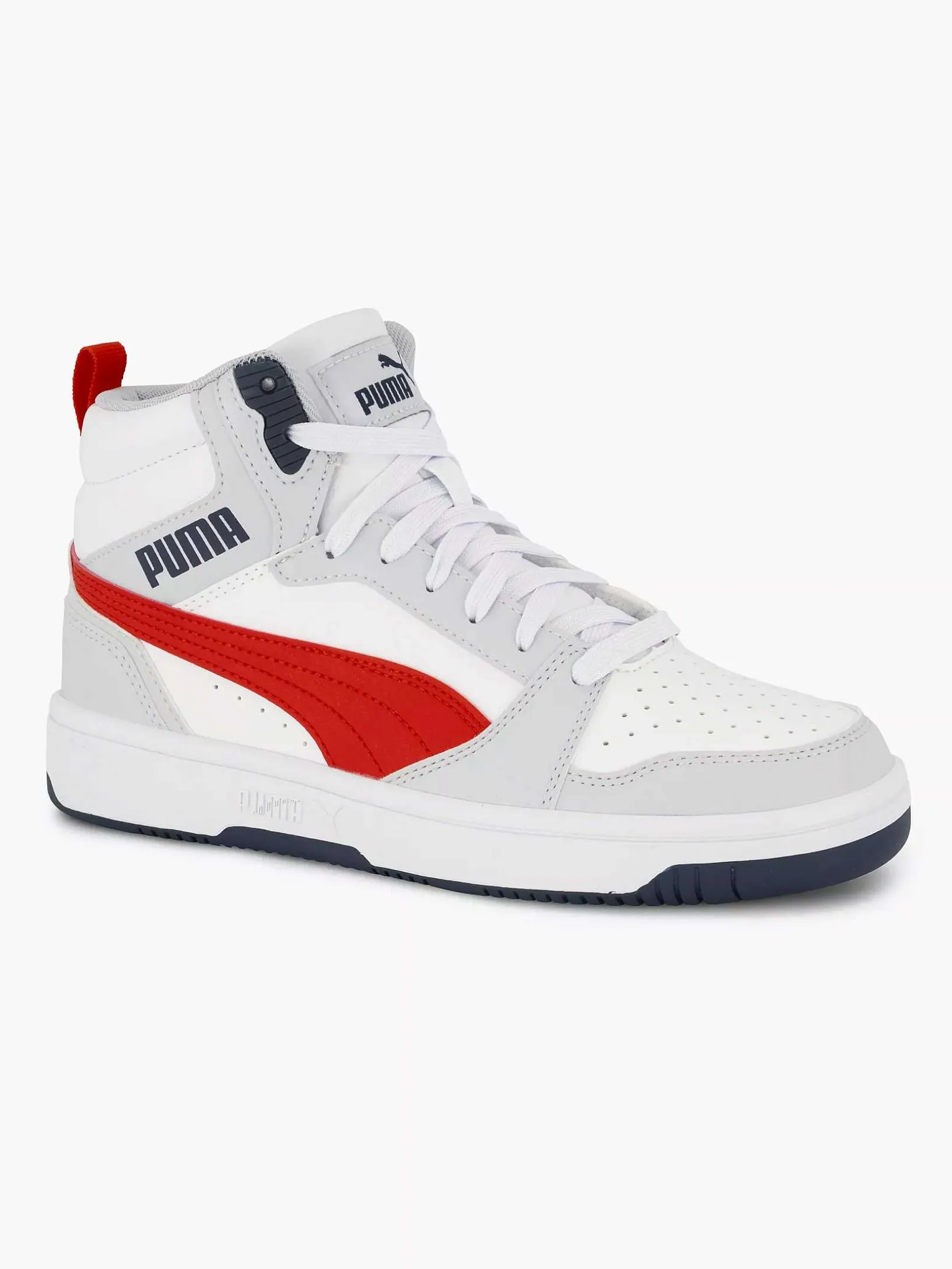 White Puma Rebound V6 Mid Jr