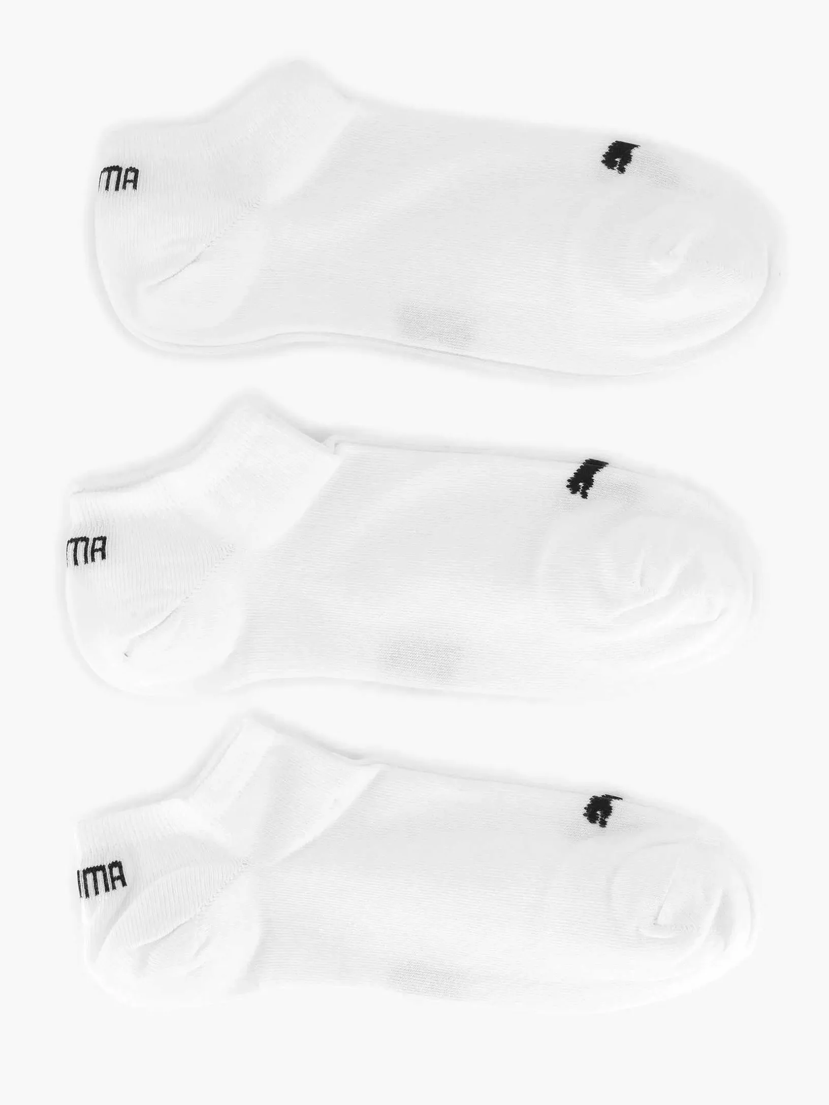 White Puma Sneaker Plain 3 Pack 43-46