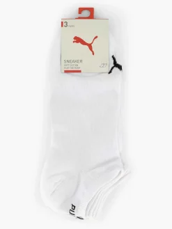 White Puma Sneaker Plain 3 Pack 43-46
