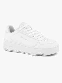 White Rebound Platform Low