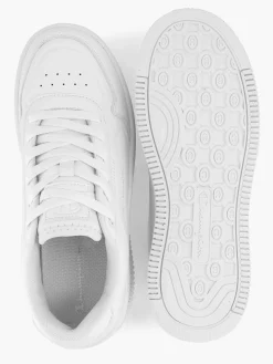 White Rebound Platform Low