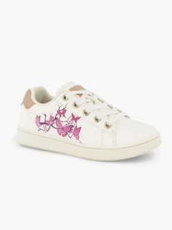 White Sneaker Butterflies