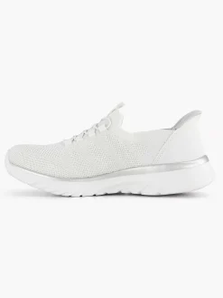 White Sneaker Swift Fit - Hands Free Sole Provider
